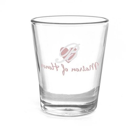 HORTENSE HEWITT Hortense B Hewitt 38827P Personalized Matron of Honor Heart Wedding Party Shot Glass 38827P